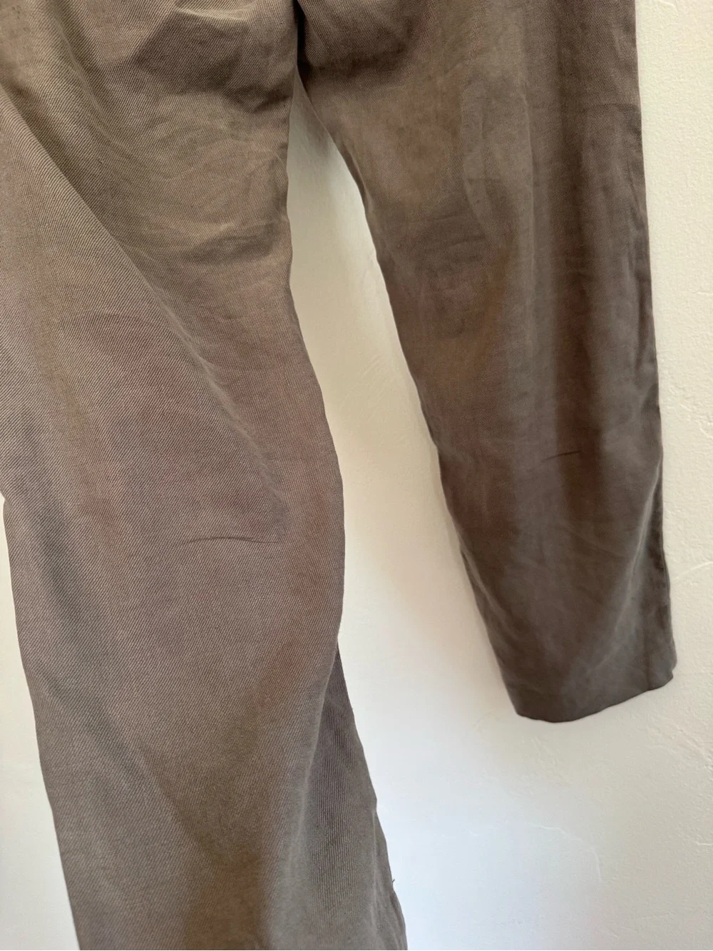 NWT Hudson Classic Slim Straight Fit Stretch Linen Blend Chino Pants *FLAWS*